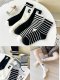 New letters CP socks, socks, socks, socks, trendy versatile Japanese socks New letters CP socks, socks, socks, socks, trendy versatile Japanese socks