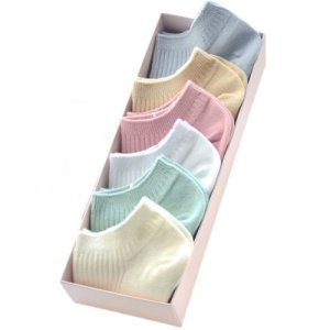 Antarctic cotton socks Child socks Summer thin model Zhuji socks Korean version low -top stink -proof socks ins