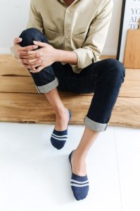 Socks, Short Mock Short-mouth Invisible Men's Stockings Tide Summer Summer Bald Bad Bone breathable W237-P2.6