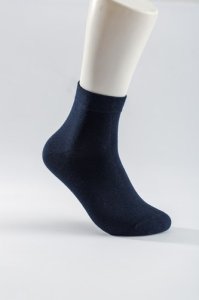 Socks Men's Cotton Middle Socks Spring Sweat, Sweat, Desert, Anti-Four Seasons Men's Black Sock W323-P4