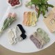 Spring and summer new candy -colored socks double -needle socks, Korean INS cotton pure color socks non -slip